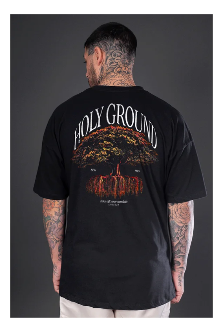 Camiseta Oversized Holi Ground