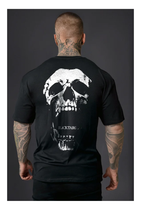 Camiseta Oversized Knife In The Skull