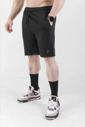 Bermuda Crown Moletom Tradicional Dark Bordada Preto