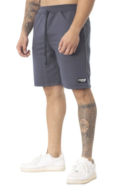 Bermuda Crown Moletom Tradicional Mescla Black