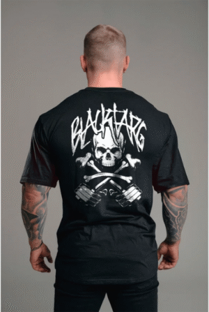 Camiseta Oversized Skull Gang