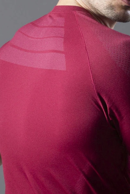 Camiseta Apex Dry New Tenacity Vinho - Sem Costura - Imagem 5