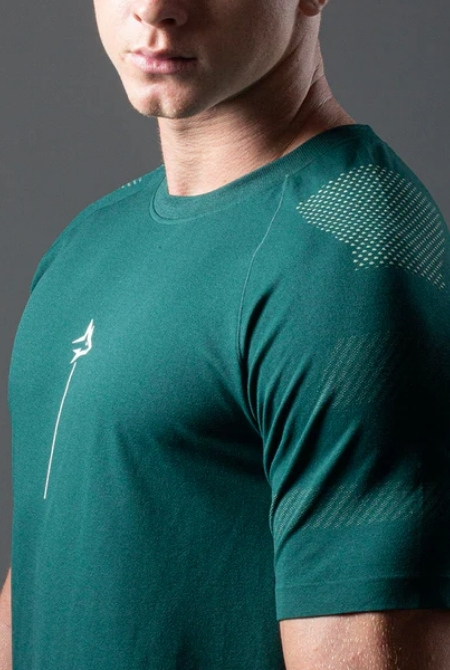 Camiseta Apex Dry Line Lupus Verde - Sem Costura - Imagem 3