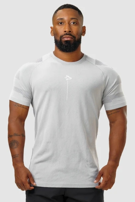 Camiseta Apex Dry Line Lupus Cinza Gelo - Sem Costura - Imagem 2