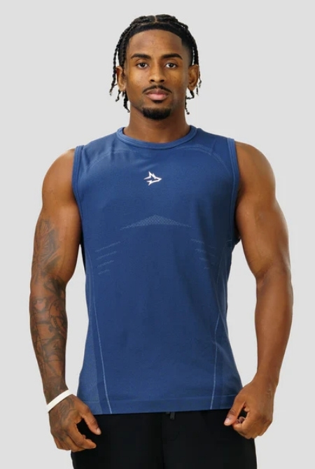 CamiRegata Apex Dry Power Marinho - Sem Costura - Imagem 2