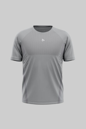 Camiseta Apex Dry Iron Cinza - Sem Costura
