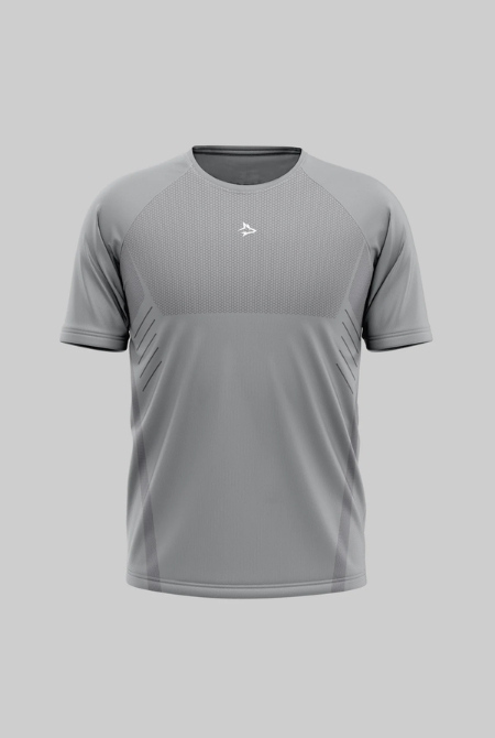 Camiseta Apex Dry Iron Cinza - Sem Costura