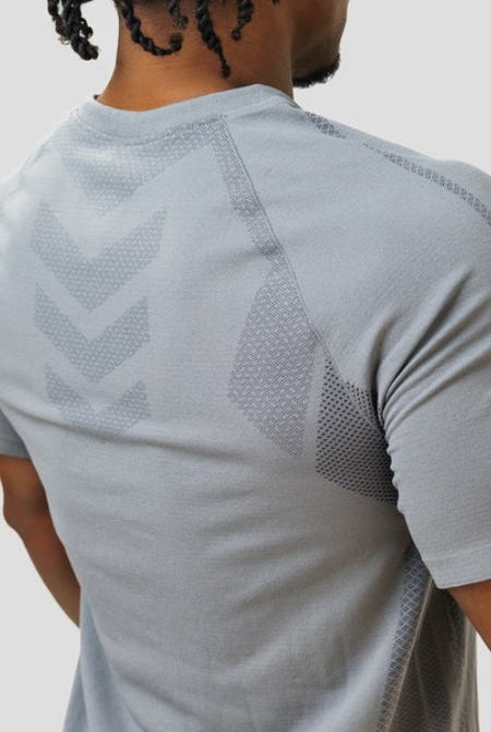 Camiseta Apex Dry Iron Cinza - Sem Costura - Imagem 5