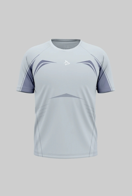 Camiseta Apex Dry Power Cinza Gelo - Sem Costura