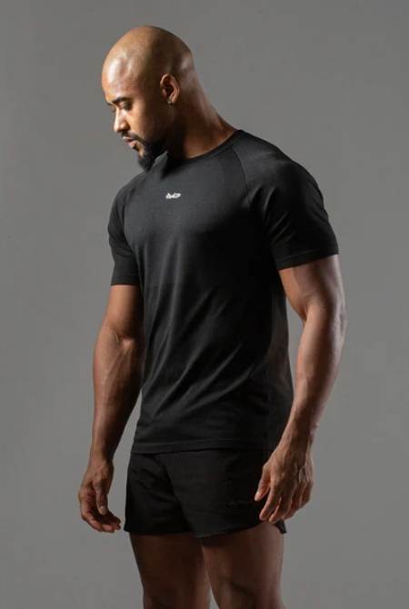 Camiseta Apex Dry New Tenacity Preto - Sem Costura - Imagem 2