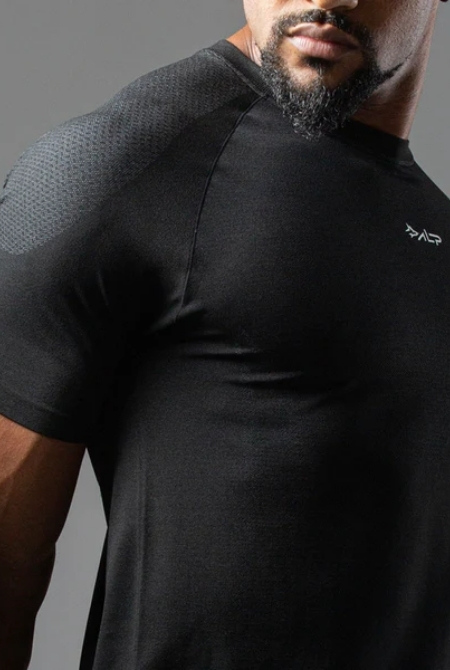 Camiseta Apex Dry New Tenacity Preto - Sem Costura - Imagem 3