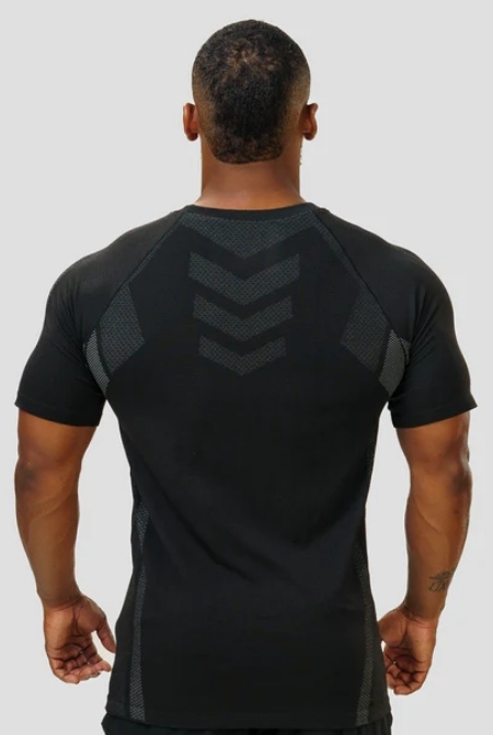 Camiseta Apex Dry Iron Preto - Sem Costura - Imagem 4