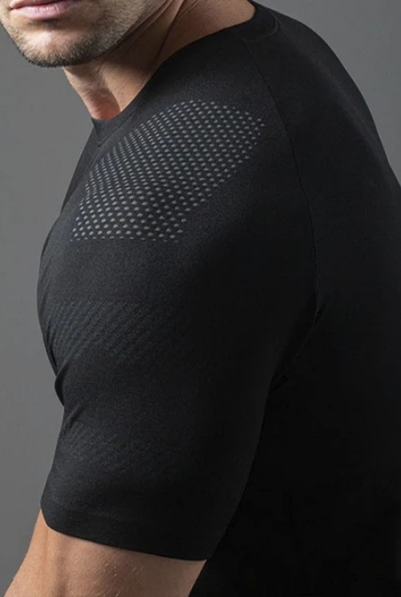 Camiseta Apex Dry Line Lupus Preto - Sem Costura - Imagem 3