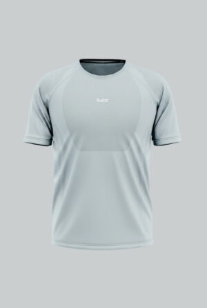 Camiseta Apex Dry New Tenacity Cinza Gelo - Sem Costura
