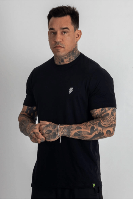 Camiseta Crown Training Minimalist Preta