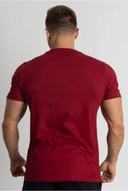 Camiseta Crown Training HardLine Bordô